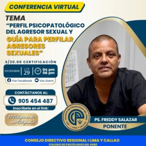 Perfil psicopatológicos del agresor sexual y guía para perfilar agresores sexuales