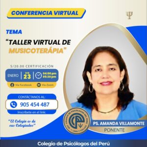 Taller Virtual de Musicoterapia