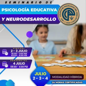 [Estud] SEMINARIO DE PSICOLOGÍA EDUCATIVA Y NEURODESARROLLO