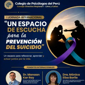 Jornada Internacional: Un Espacio de Escucha para la Prevención del Suicidio