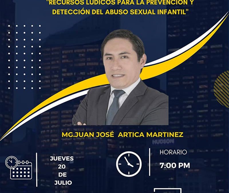 Conferencia: Recursos lúdicos para la prevención y detección del abuso sexual infantil