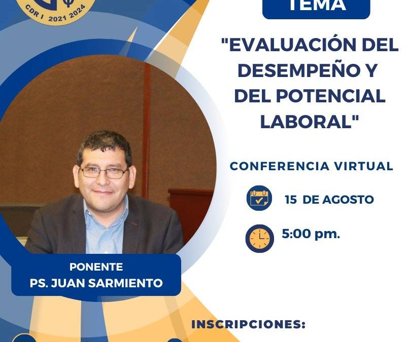 Conferencia: Evaluación del desempeño y del potencial laboral