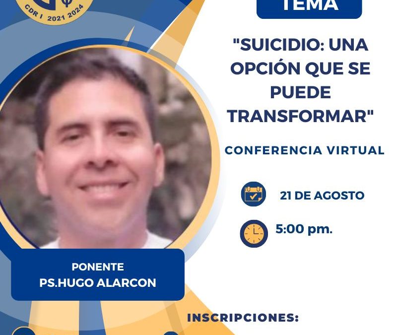 Suicidio: una opción que se puede transformar