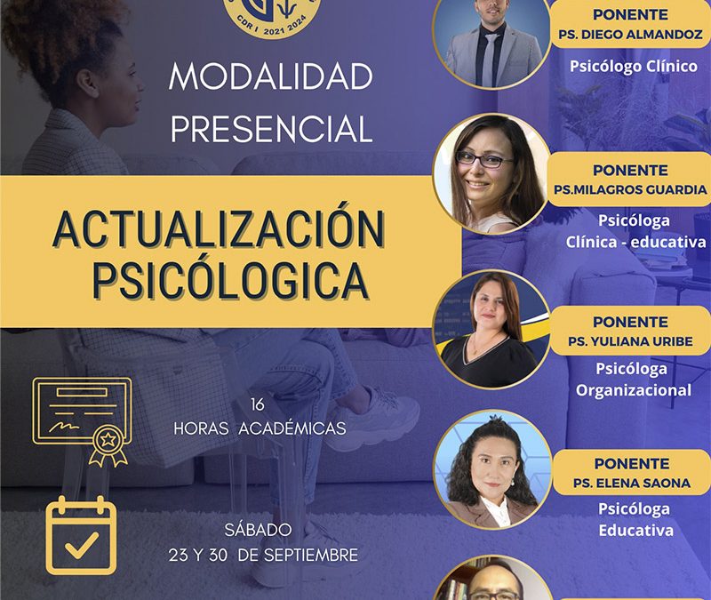 Jornada de Actualización Psicológica