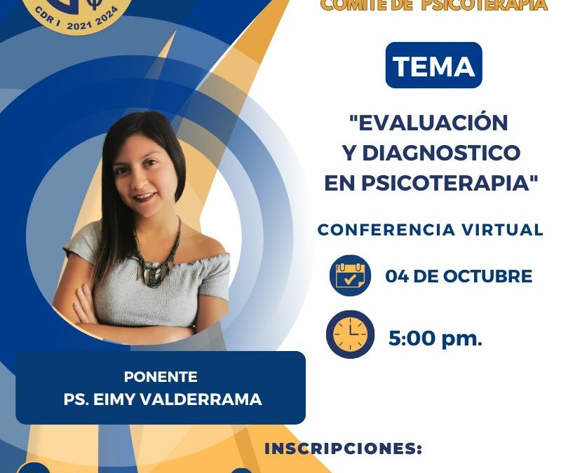 Evaluación y diagnóstico en psicoterapia