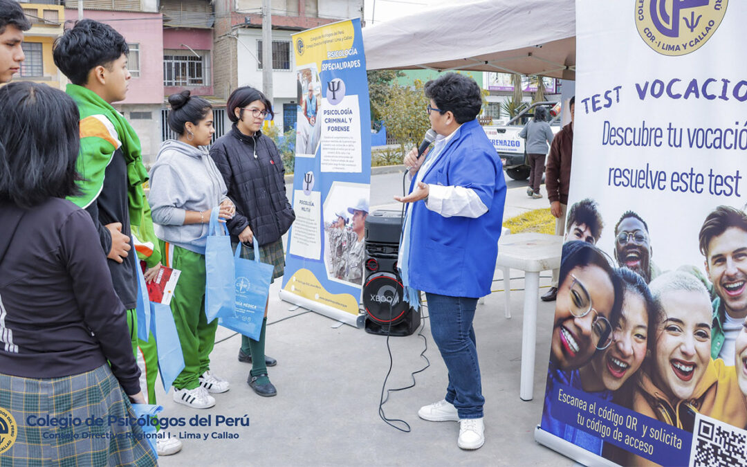 II feria Vocacional realizada por el Consejo Regional de los Colegios Profesionales de Lima (CONREDE LIMA)