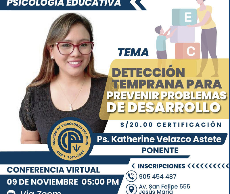 Detección temprana para prevenir problemas de desarrollo