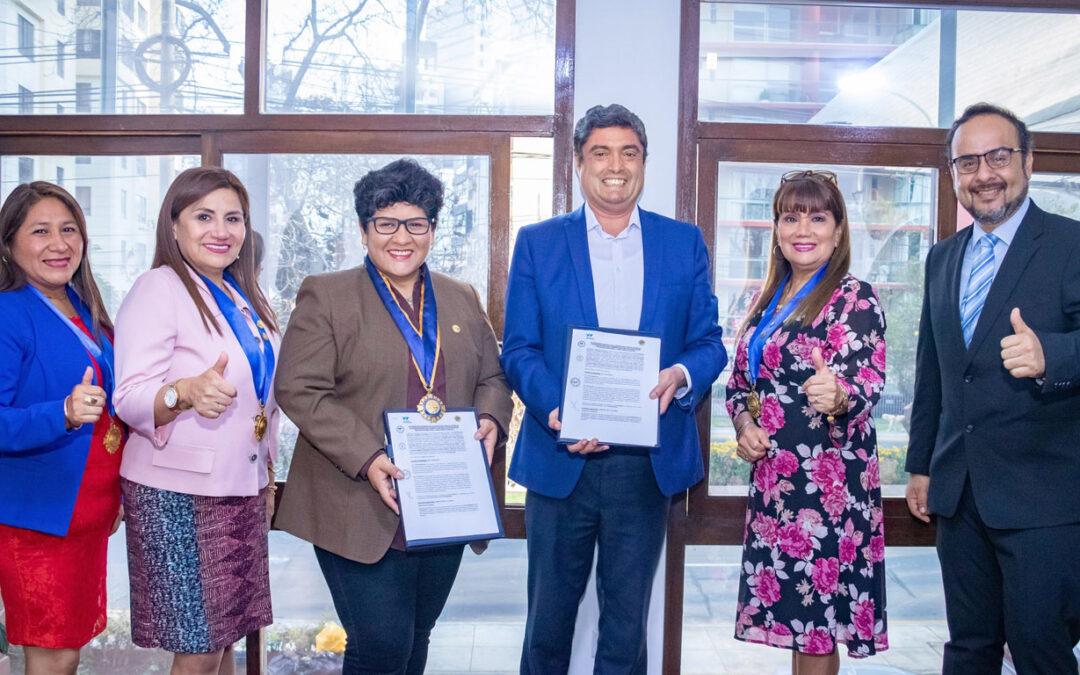 Colegio de Psicólogos del Perú CDR – I Lima y Callao firma acuerdo de cooperación interinstitucional con la Universidad Norbert Wiener