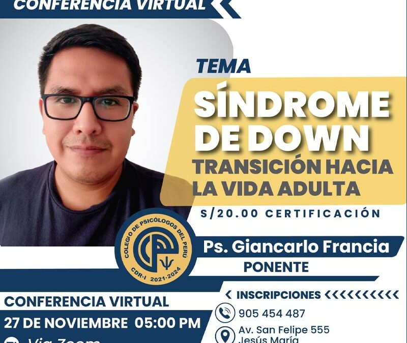 Síndrome de Down: Transición hacia la vida adulta