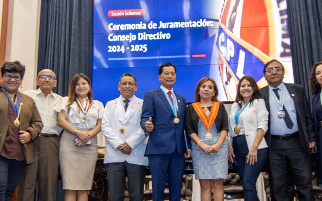 Nuevo Consejo Directivo del Colegio de Periodistas de Lima