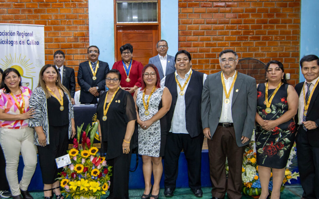 Asociación Regional de Psicólogos del Callao celebra su V aniversario