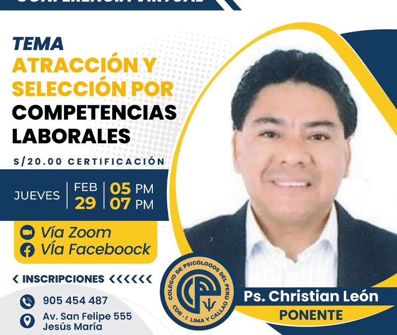 Atracción y selección por competencias laborales