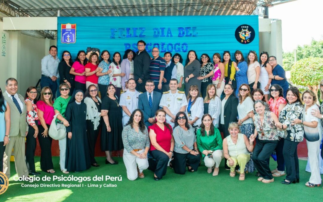 Consejera de Economía participó en ceremonia de conmemoración por el Día del Psicólogo Peruano organizado por el Liceo Naval