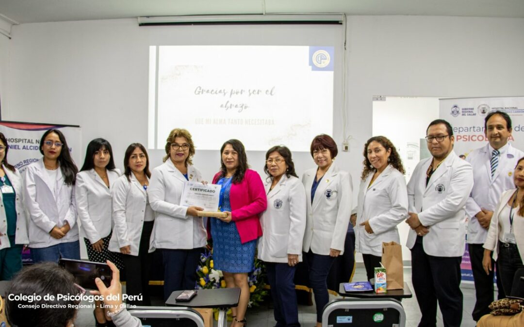 Vocal I participa en Jornada Científica «Avances en la Intervención Psicoterapéutica en Hospital III – I»