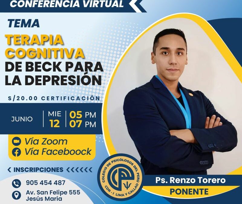 Conferencia: Terapia cognitiva de Beck para la depresión