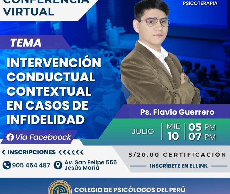 Intervención conductual contextual en casos de infidelidad