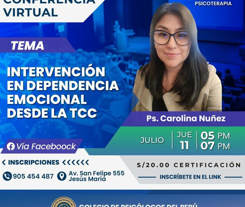 Intervención en dependencia emocional desde la TCC