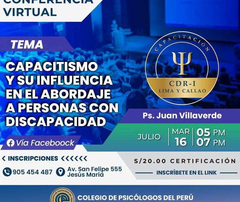 Capacitismo y su influencia en el abordaje a personas con discapacidad