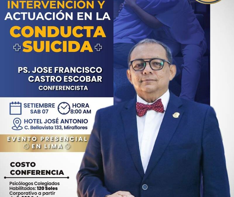 Intervención y actuación en la conducta suicida