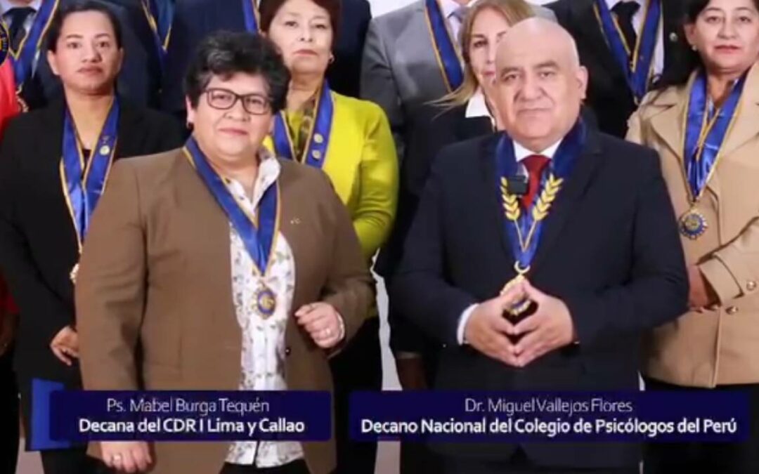 El Consejo Directivo Regional I Lima y Callao recibe el respaldo del Consejo Directivo Nacional del Colegio de Psicólogos del Perú