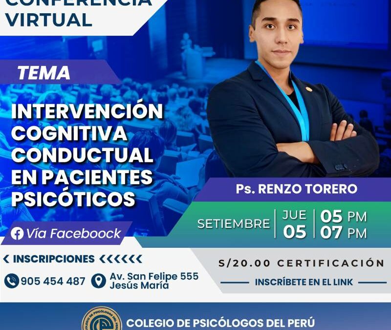 Intervención cognitiva conductual en paciente psicóticos