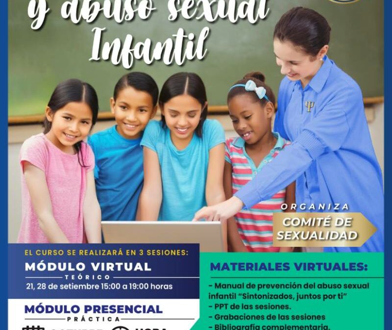 Curso especializado: Prevención de violencia sexual y abuso sexual infantil