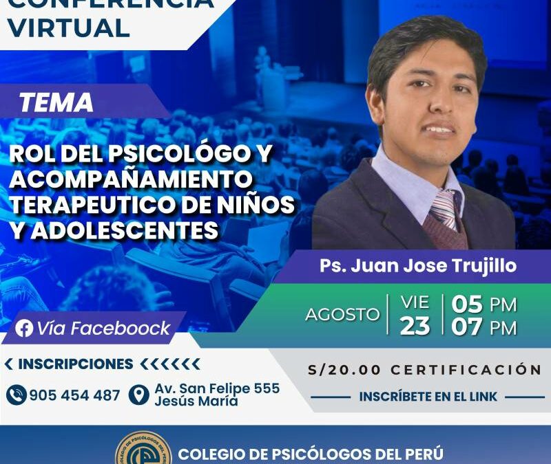 Rol del psicólogo y acompañamiento terapéutico de niños y adolescentes