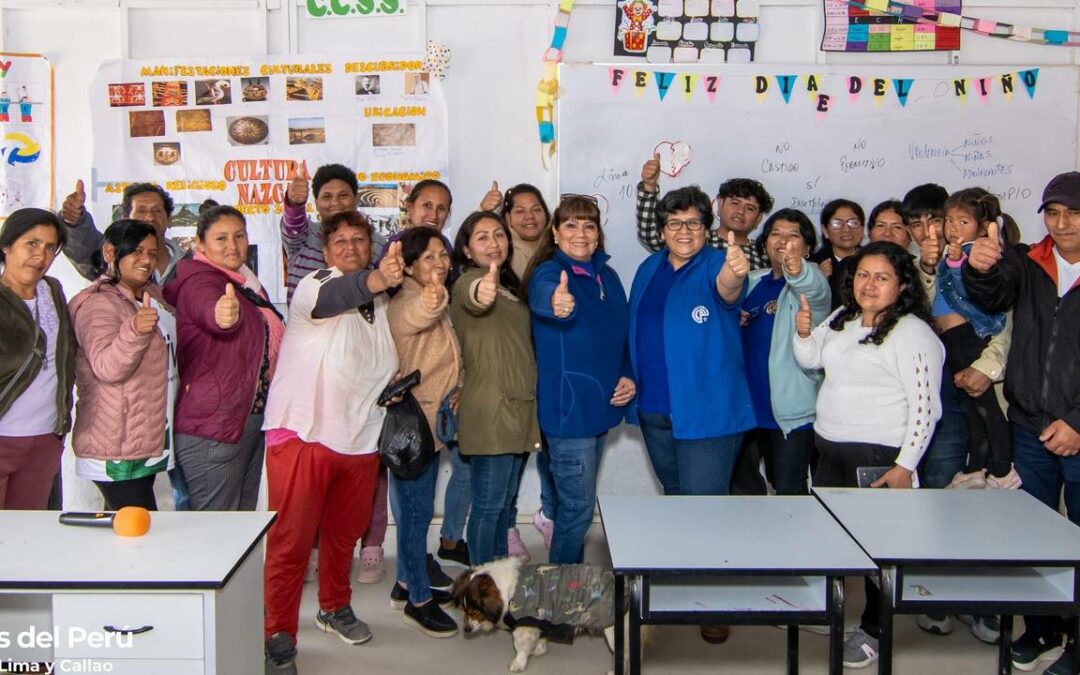 CDR-I participa en Taller de Escuela de Padres y Niños organizado por la Municipalidad Distrital de Santo Domingo de los Olleros