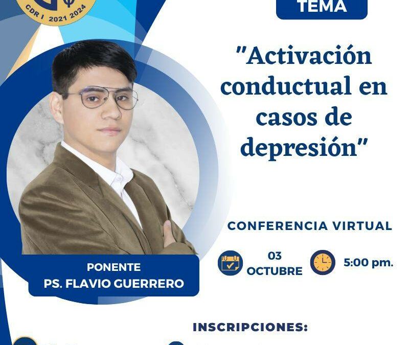 Activación conductual en casos de depresión