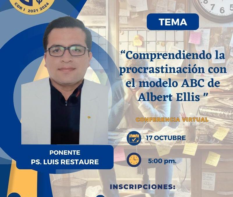 Comprendiendo la procrastinación con el modelo ABC de Albert Ellis