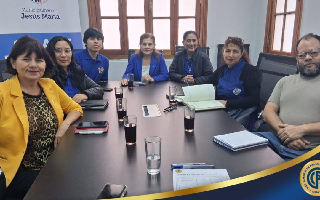 Colegio de Psicólogos del Perú y Municipalidad de Jesús María impulsan acciones conjuntas para promover la inclusión y la psicoeducación sobre el autismo
