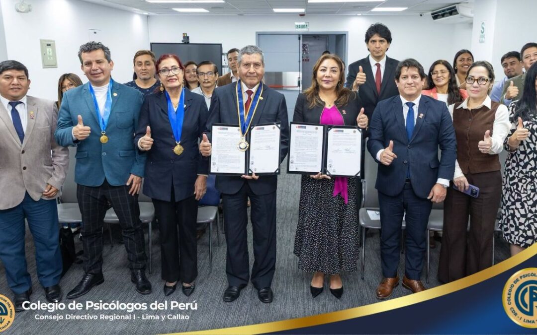 MIDIS y el Colegio de Psicólogos del Perú CDR – I Lima y Callao suscriben convenio para impulsar el bienestar psicosocial y la salud mental