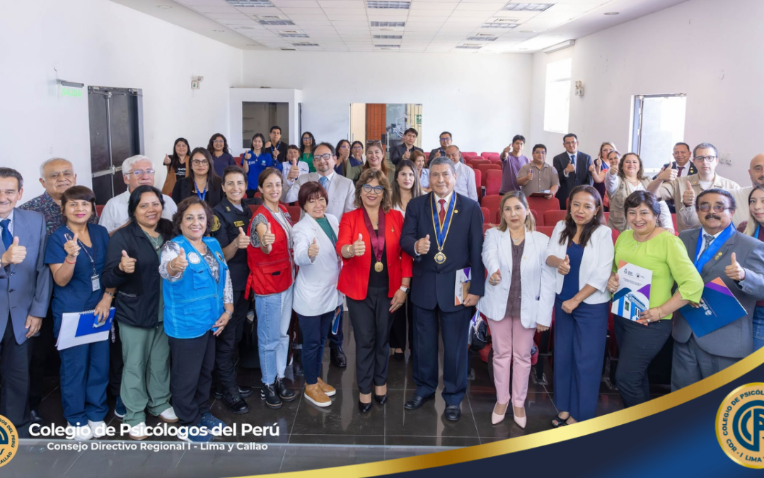 CDR – I Lima y Callao participa en la instalación del Consejo Regional de Salud Mental del Callao y en la propuesta del Plan de Trabajo 2026