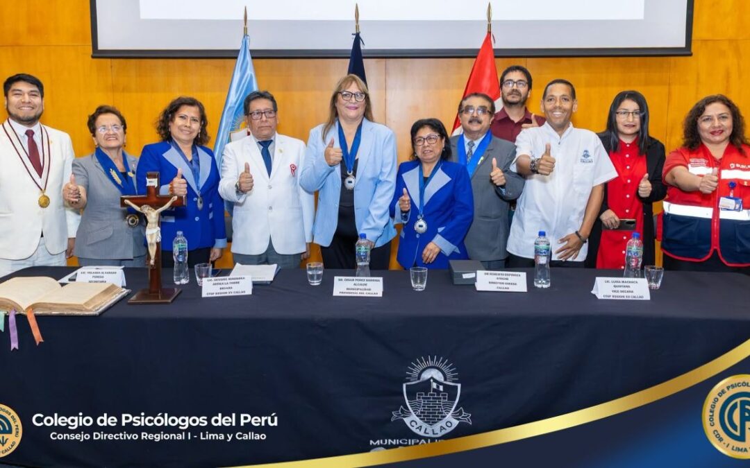 CDR – I Lima y Callao participó en la ceremonia de colegiatura y aniversario del Colegio de Trabajadores Sociales del Perú – Región XV Callao