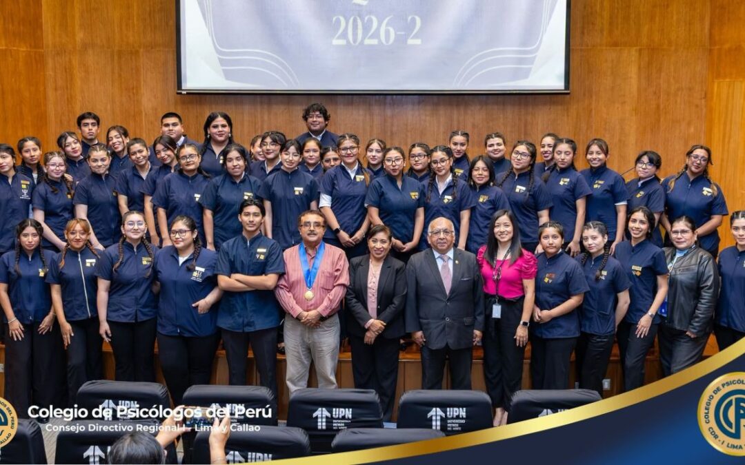 CDR – I Lima y Callao acompaña a estudiantes de Psicología de la UPN en ceremonia de investidura de chaquetas
