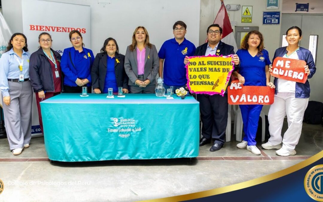 CDR I Lima y Callao participa en Campaña de Sensibilización para la Prevención del Suicidio