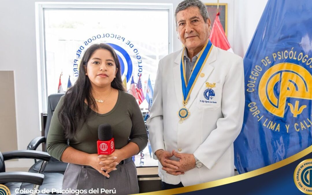 CDR I Lima y Callao fortalece la difusión de la Psicología mediante participación en América TV